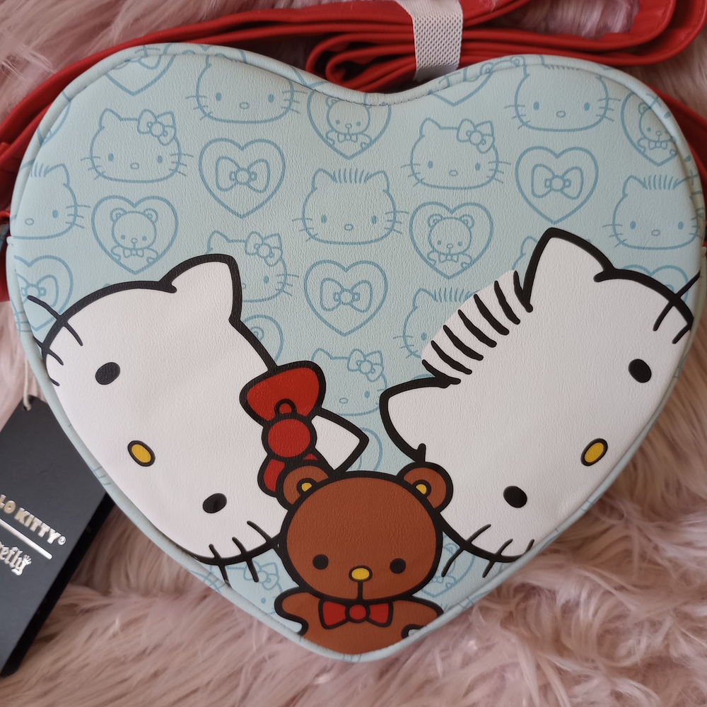 Loungefly Hello Kitty & Dear Daniel Heart Crossbody Bag
